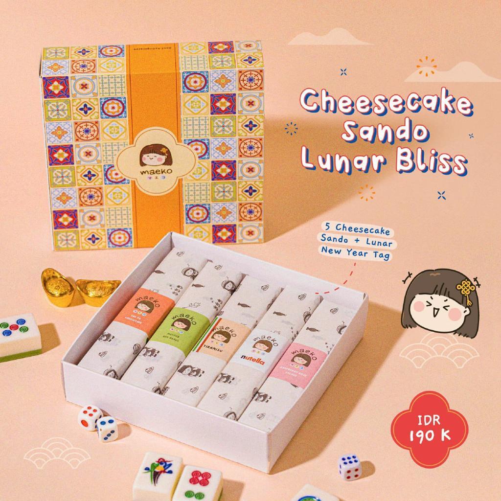 Jual Cheesecake Sando Lunar Bliss | Hampers CNY / Imlek / Parcel Sincia ...