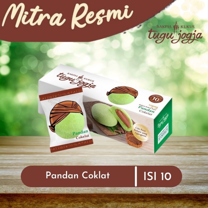 Jual Bakpia Tugu Jogja Varian Pandan Coklat Shopee Indonesia