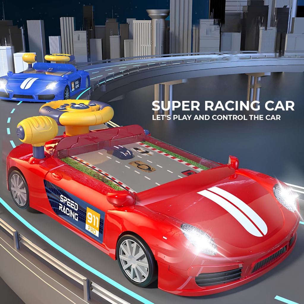 Jual Mainan Anak Racing Car Simulated Driving Mainan Simulasi Balapan ...