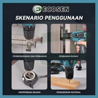 Jual Bor Dampak Ecosen Vf Bor Listrik Baterai Bor Listrik Baterai