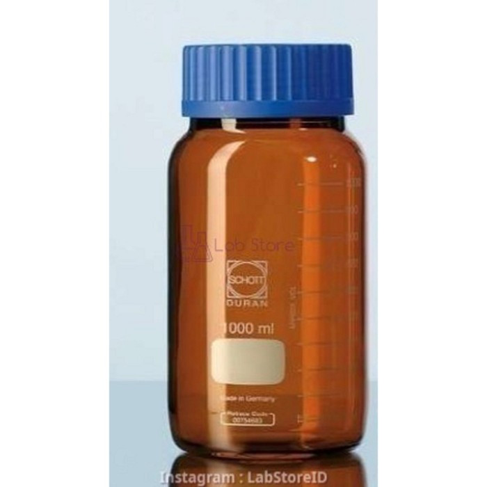 Jual Laboratory Bottle Wide Mouth 5000 Ml Amber Botol Lab Botol Kaca ...
