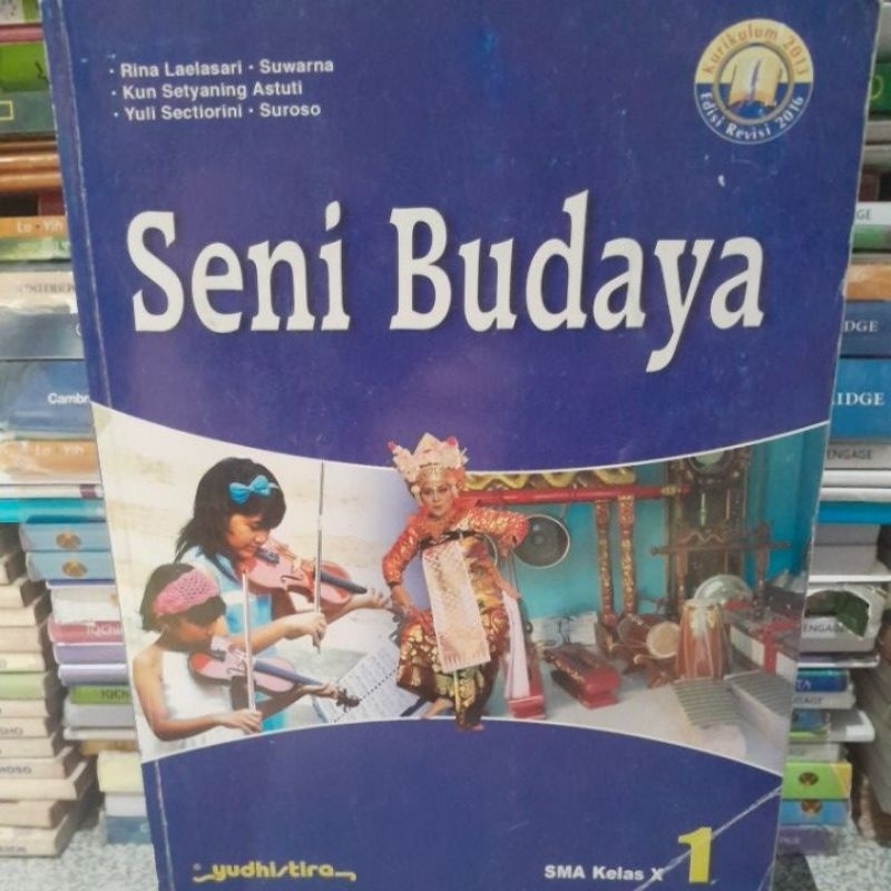 Jual Buku Seni Budaya kelas 1/11/X sma edisi revisi | Shopee Indonesia
