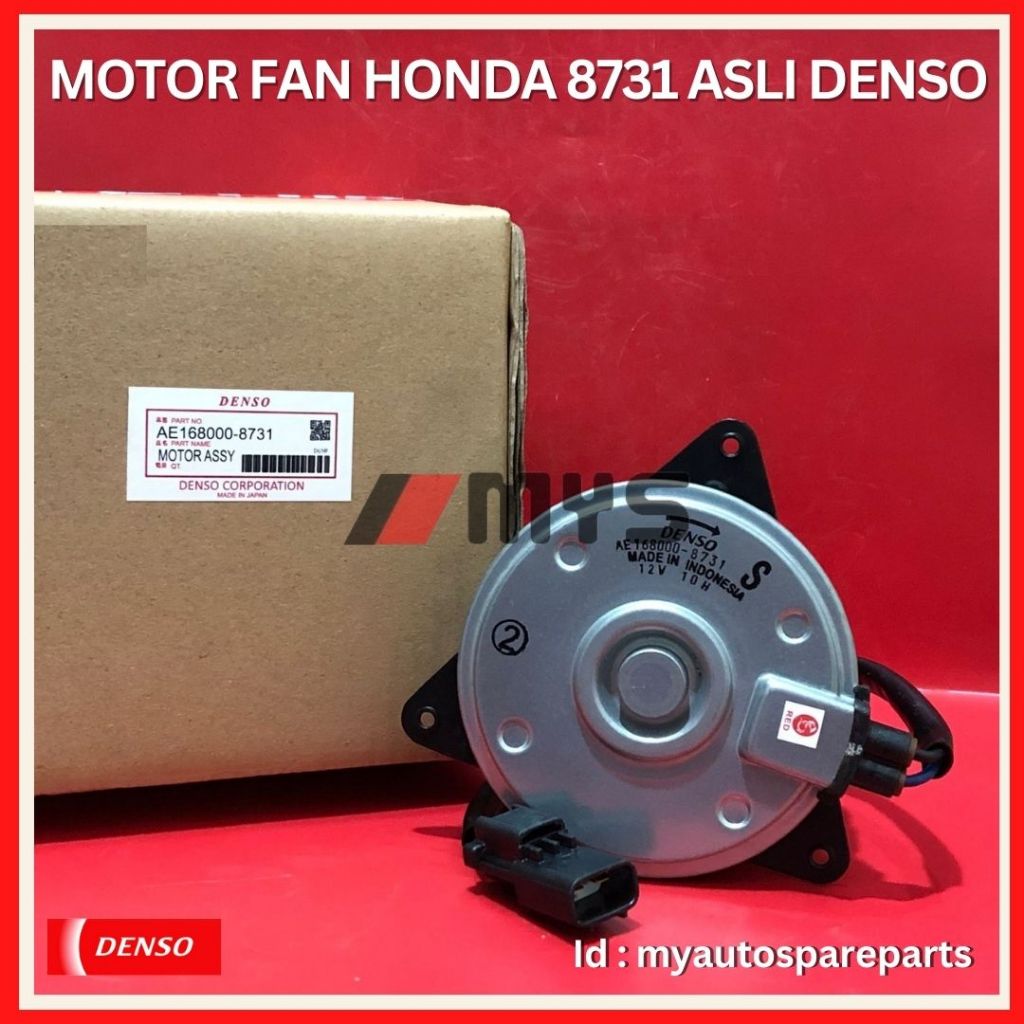 Jual Motor Fan Radiator Ac Mobil Honda Freed New Jazz Rs Asli Denso Shopee Indonesia