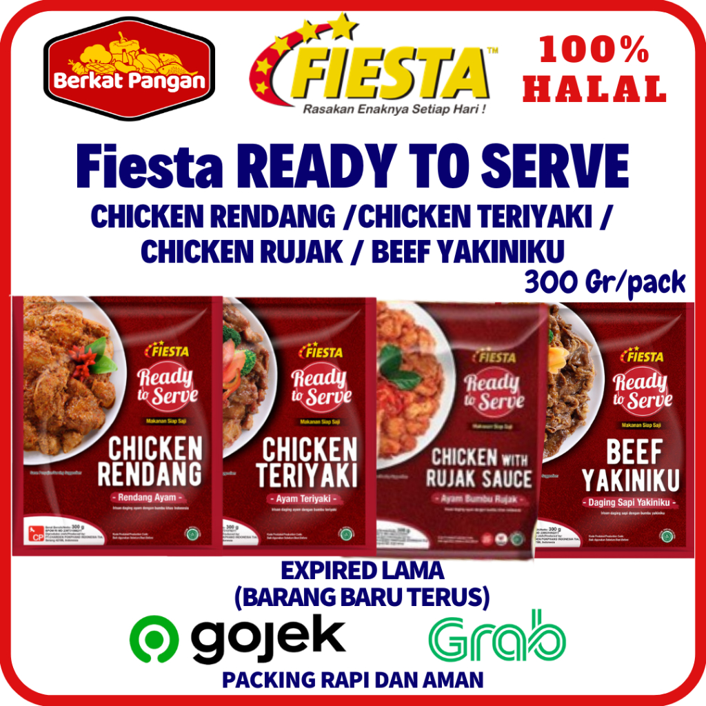 Jual Fiesta Ready To Serve Chicken Teriyaki Ayam Teriyaki Chicken