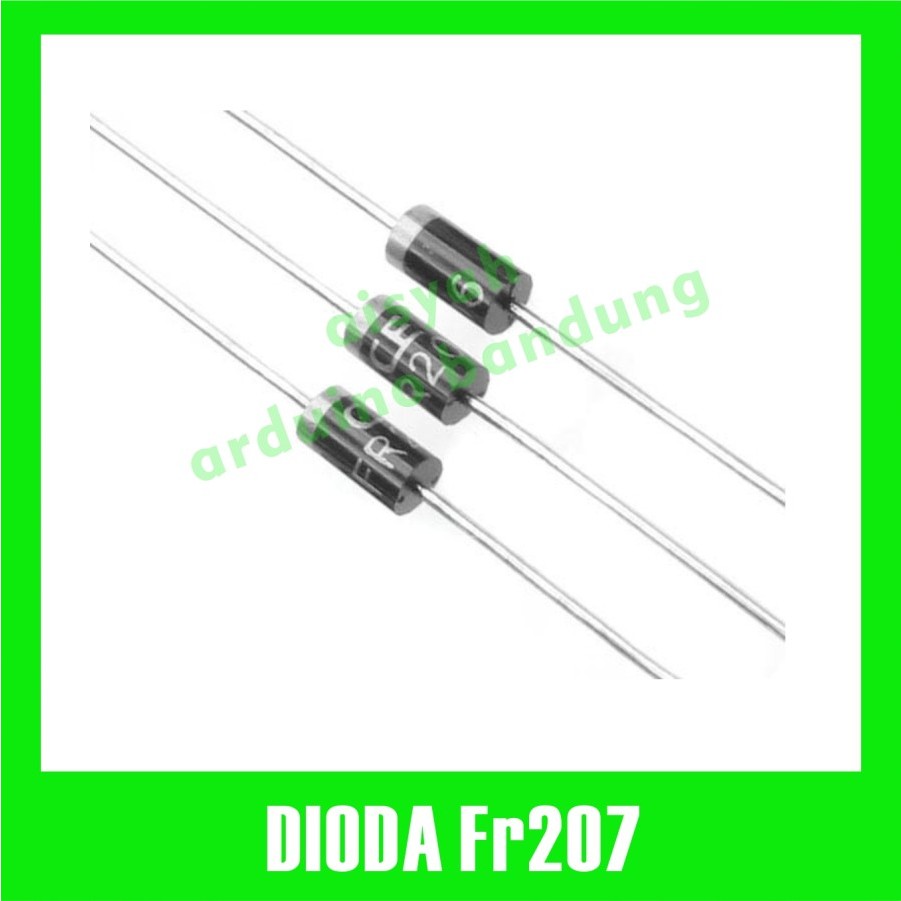 Jual FR207 Diode Fast Recovery Rectifier Dioda DO-15 AH58 | Shopee ...
