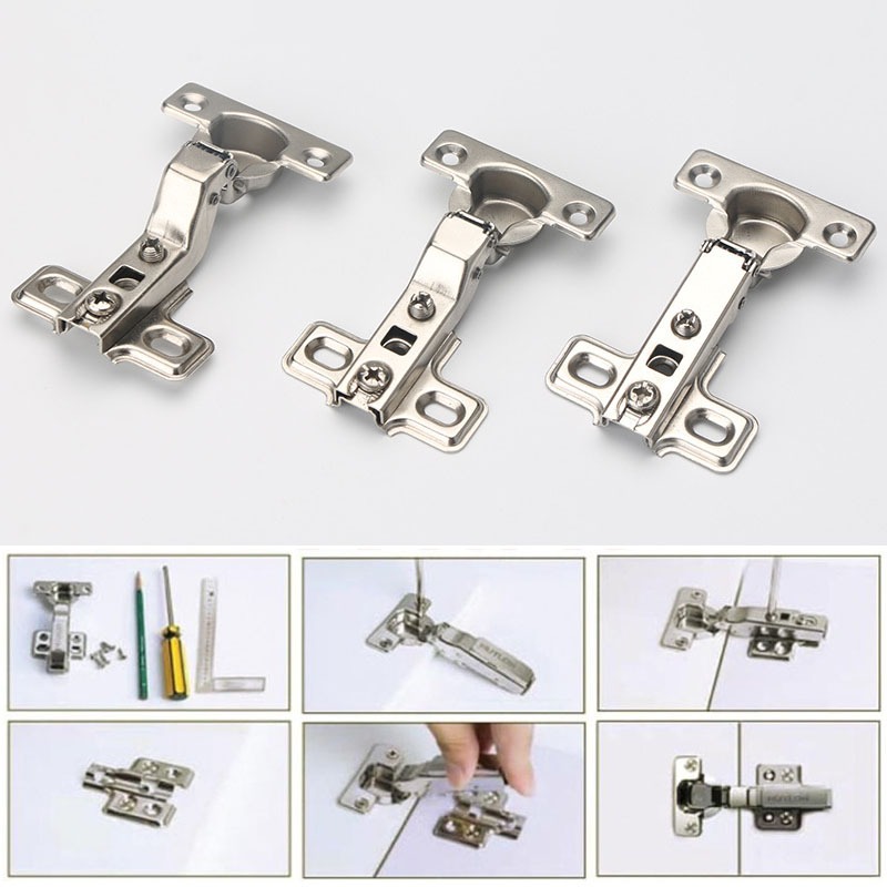 Jual Engsel Sendok Mini Lurus Bengkok / Engsel Besi 26 MM Free Skrup ...