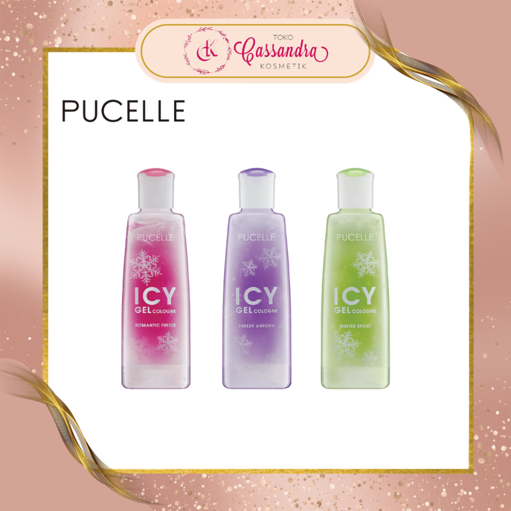 Jual PUCELLE ICY GEL COLOGNE 100ML | Shopee Indonesia