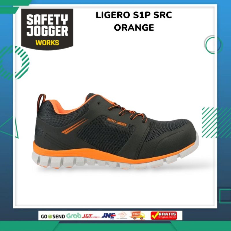 Jual Sepatu Safety Jogger Ligero S P Src Orange Original Safety Shoes Jogger Original Shopee