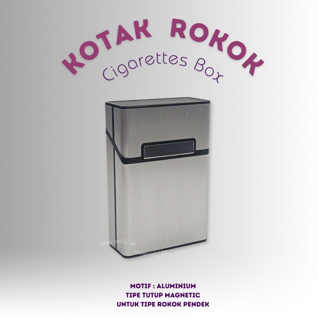 Jual Kotak Rokok / Kotak Rokoko / Tempat Rokok Cigarettes Case Kotak ...