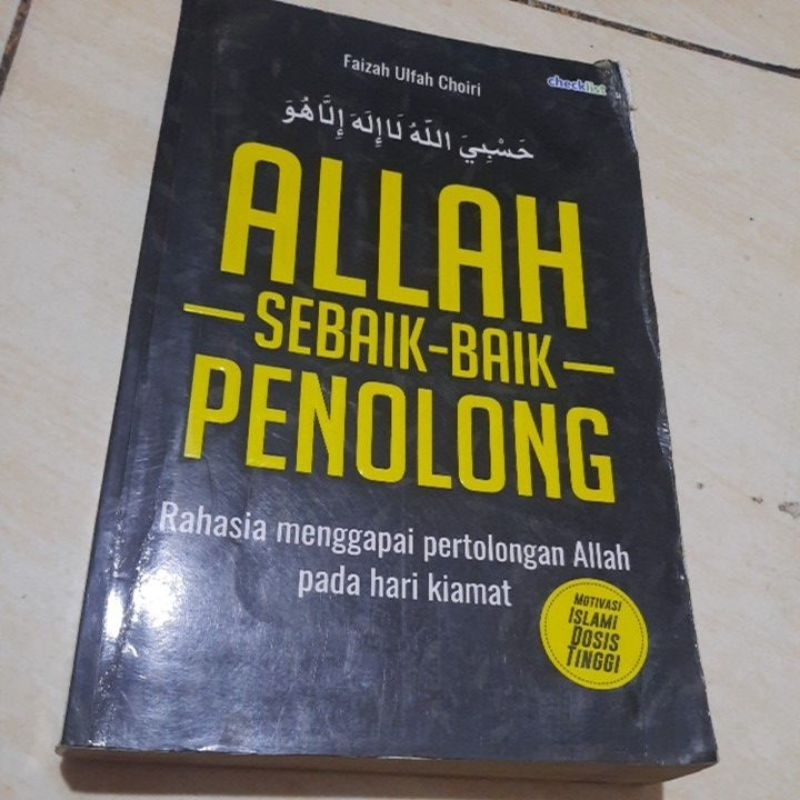 Jual ALLAH SEBAIK BAIK PENOLONG / RAHASUA MENGGAOAI PERTOLONGAN ALLAH