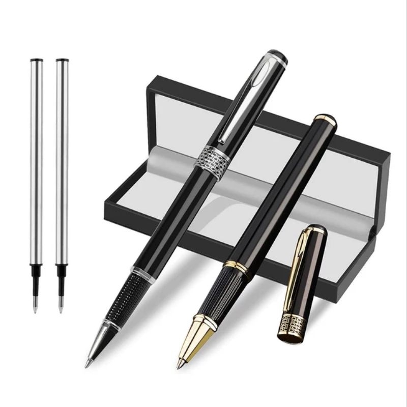 Jual Pulpen Roller Ball Pulpen Tinta Gel Free Custom | Shopee Indonesia