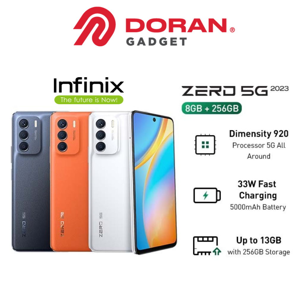 Jual Infinix Zero 5G 2023 8/256GB 120HZ 6.78