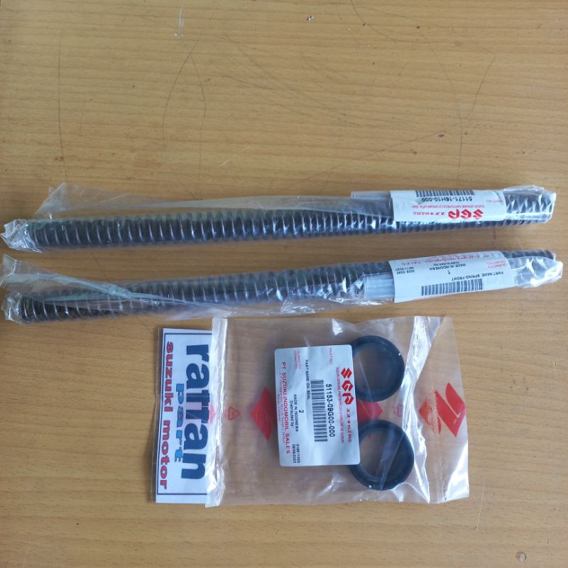 Jual per shock depan dan sil shock sepasang suzuki shogun 125 R FD SP ...