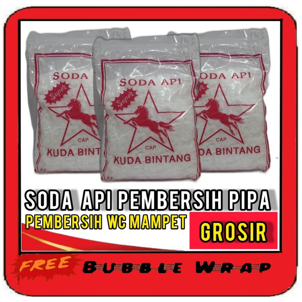 Jual [GROSIR] Soda Api Cap Kuda Bintang / Serbuk Pembersih Anti Sumbat ...