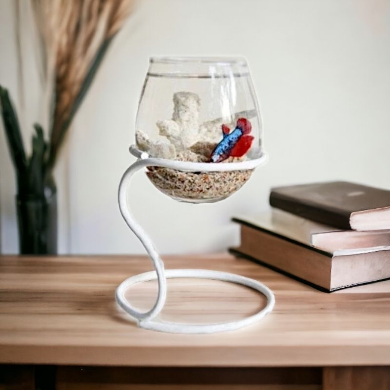 Jual STAND BESI VAS KACA AQUARIUM / TERARIUM / POT TANAMAN AIR ...