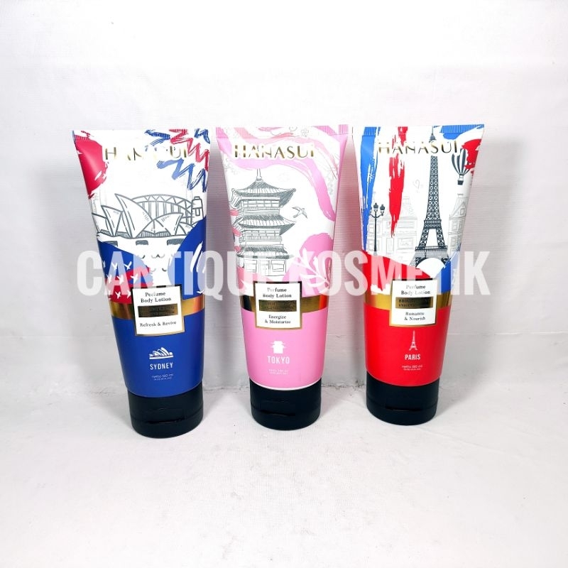Jual Hand & Body Lotion Perfume Hanasui 180 ML Shopee Indonesia