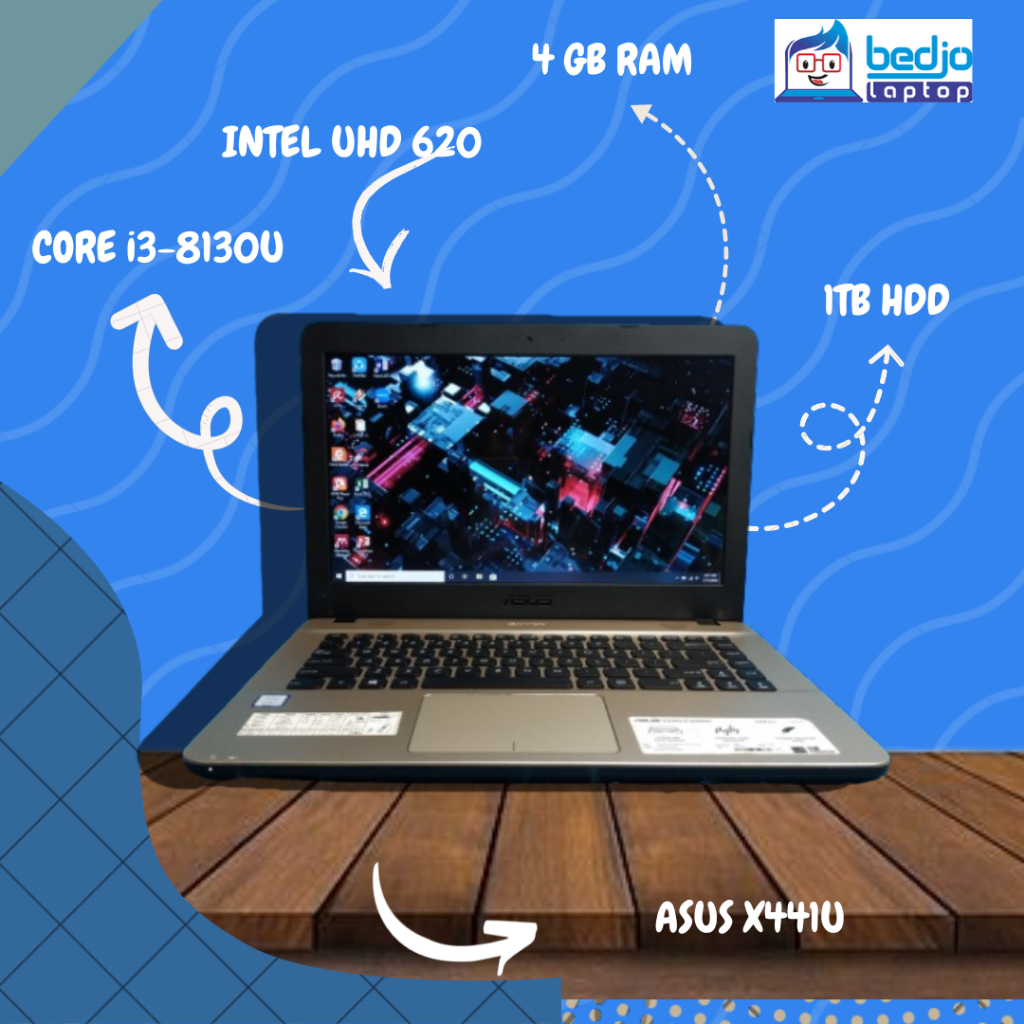 Jual Laptop ASUS X441U, Laptop Murah, Laptop Bekas, Laptop Second