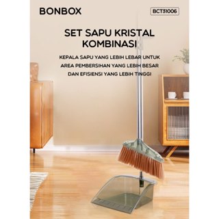 Jual Bonbox Set Sapu Pengki Lipat Alat Pembersih Lantai Sapu Lantai Pengki Set Dengan Serok Alat