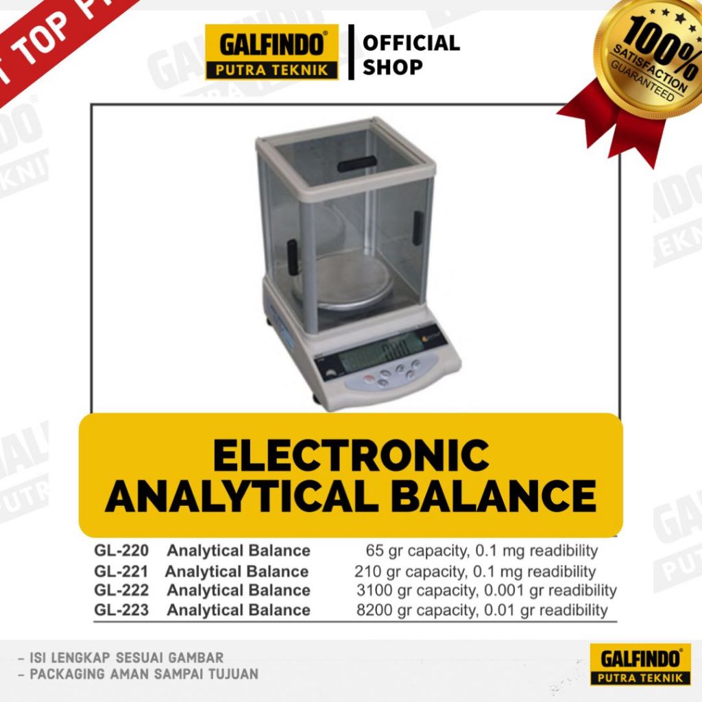 Jual GALFINDO TIMBANGAN DIGITAL ANALYTICAL BALANCE LABORATORIUM TEKNIK ...