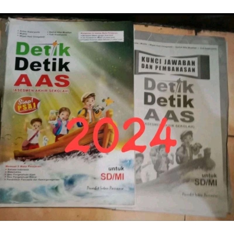 Jual DETIK DETIK AAS 2024 PLUS KUNCI JAWABAN LENGKAP | Shopee Indonesia