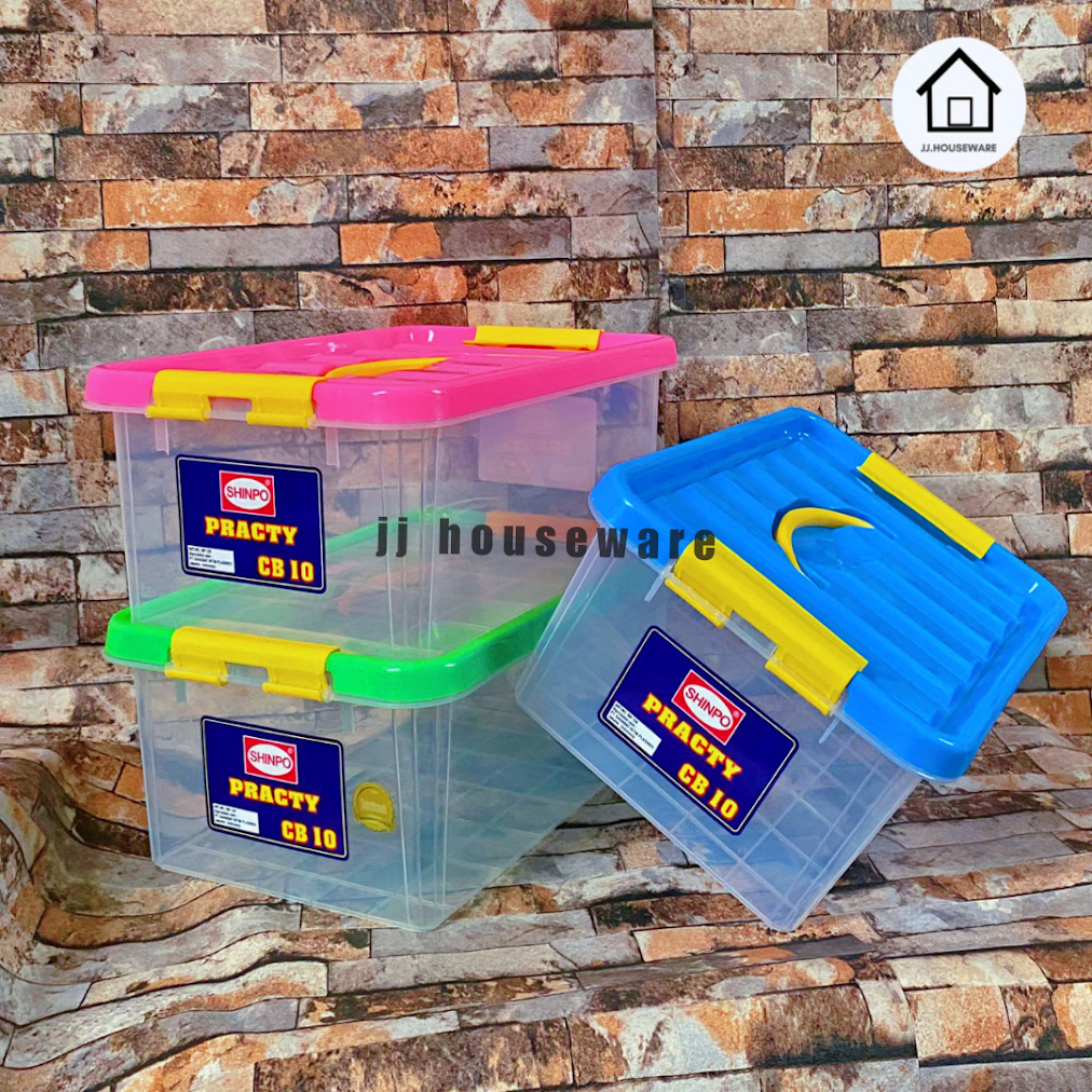 Jual Container Box Practy CB 10 Shinpo SIP 129 / JJ.Houseware | Shopee ...