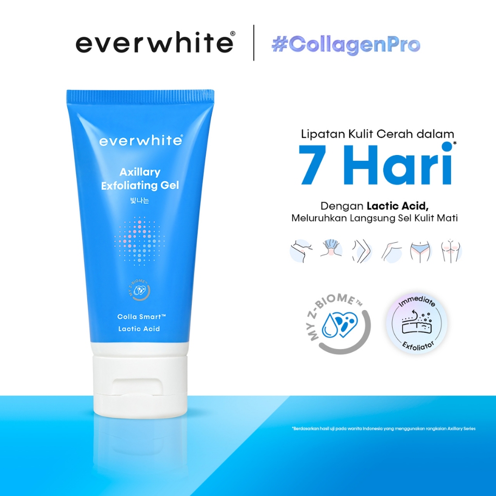 Jual Everwhite Axillary Exfoliating Serum Gel 50g Shopee Indonesia
