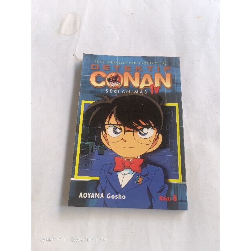 Jual KOMIK SERI ANIMASI TV DETEKTIF CONAN BUKU 6 AOYAMA GOSHO | Shopee ...