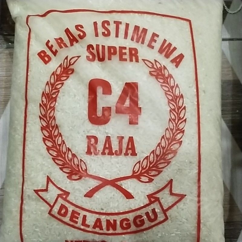 Jual BERAS C4 RAJA 5KG | Shopee Indonesia