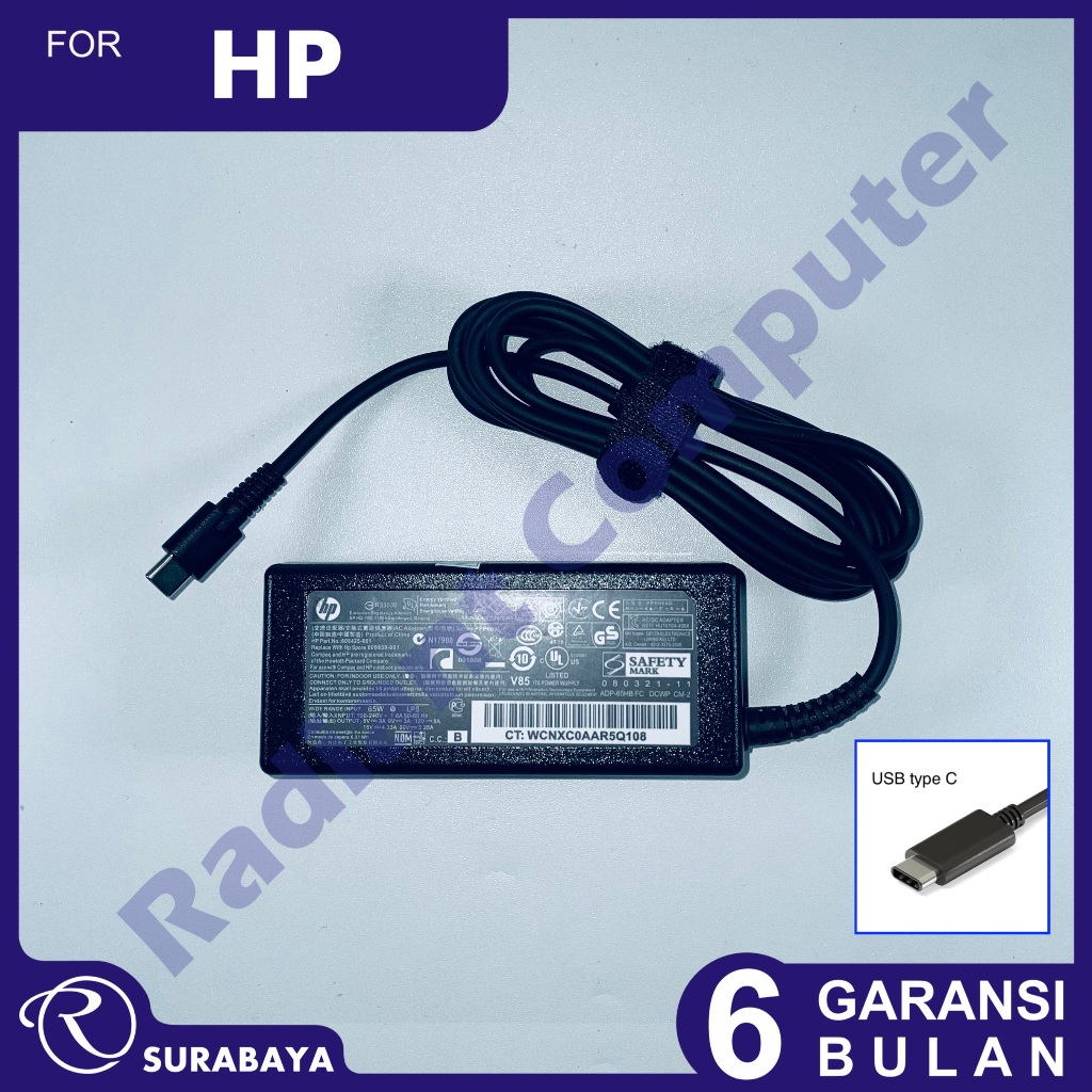 Jual Adaptor Charger Hp Elitebook G G G G Shopee Indonesia