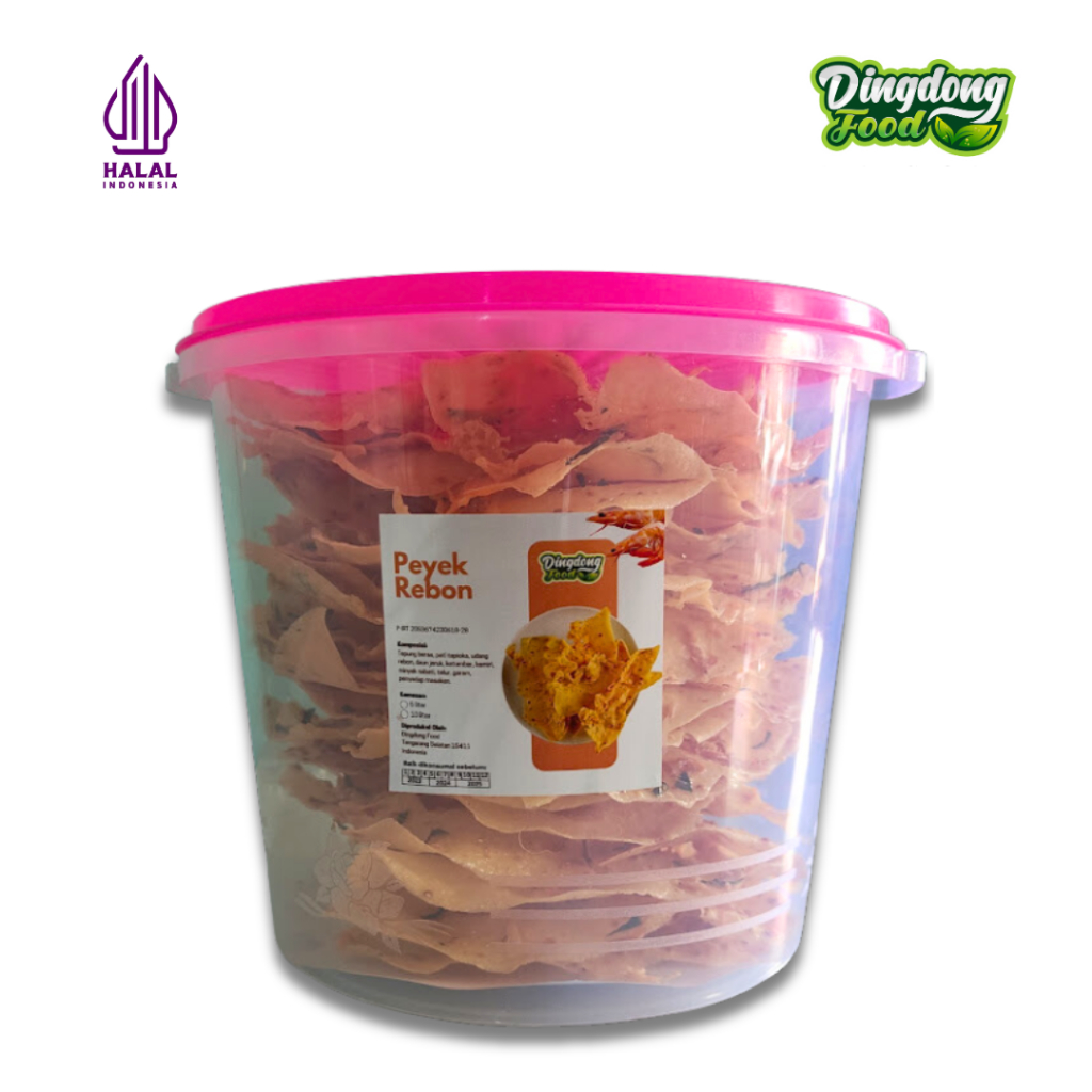 Jual Peyek Rempeyek Kacang Tanah Teri Fresh Homemade Toples 5L