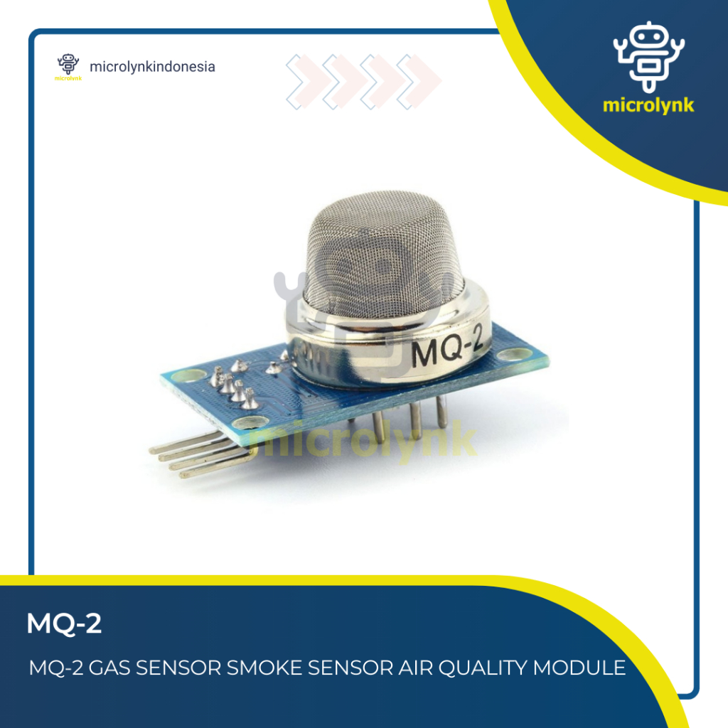 Jual MQ-2 MQ2 LPG BUTANE METHANE BUTANA METANA GAS SMOKE SENSOR MODULE ...