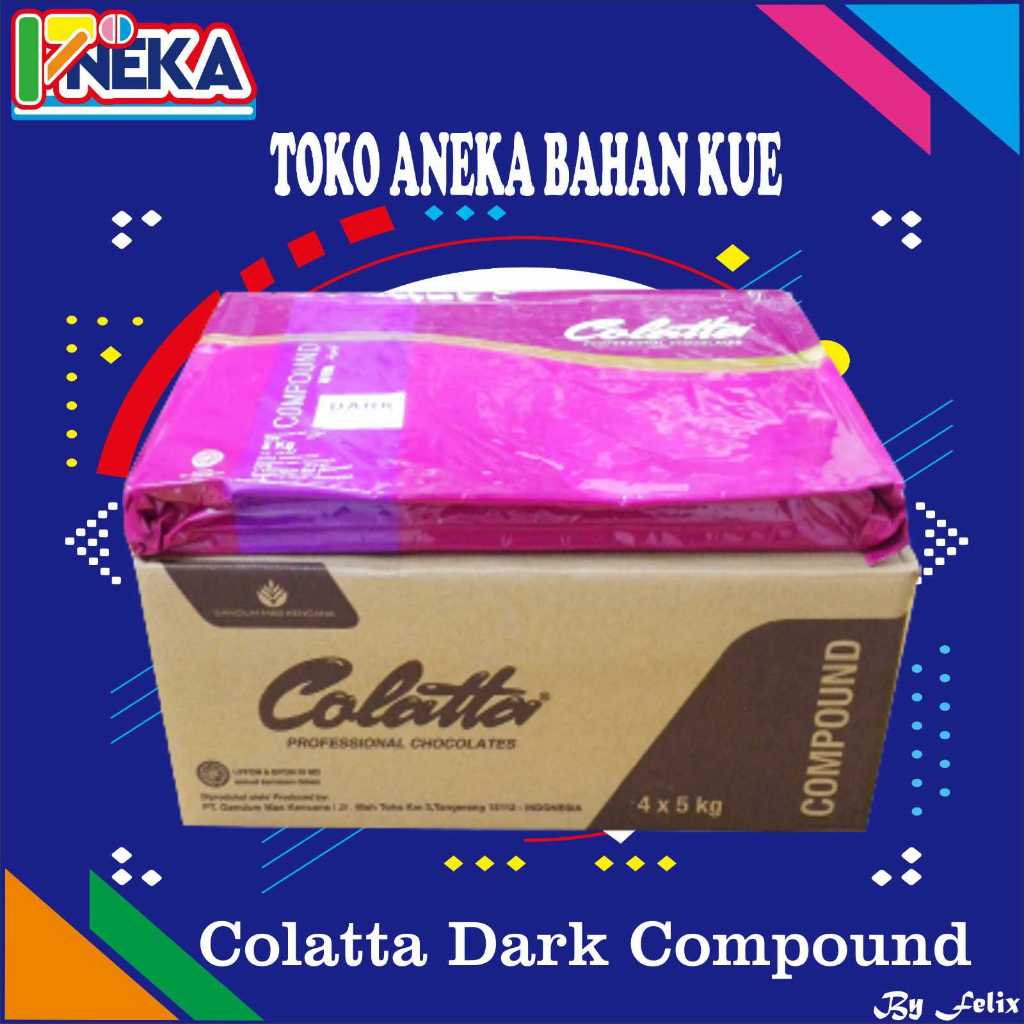 Jual Colatta Dark (1/4Kg) | Shopee Indonesia