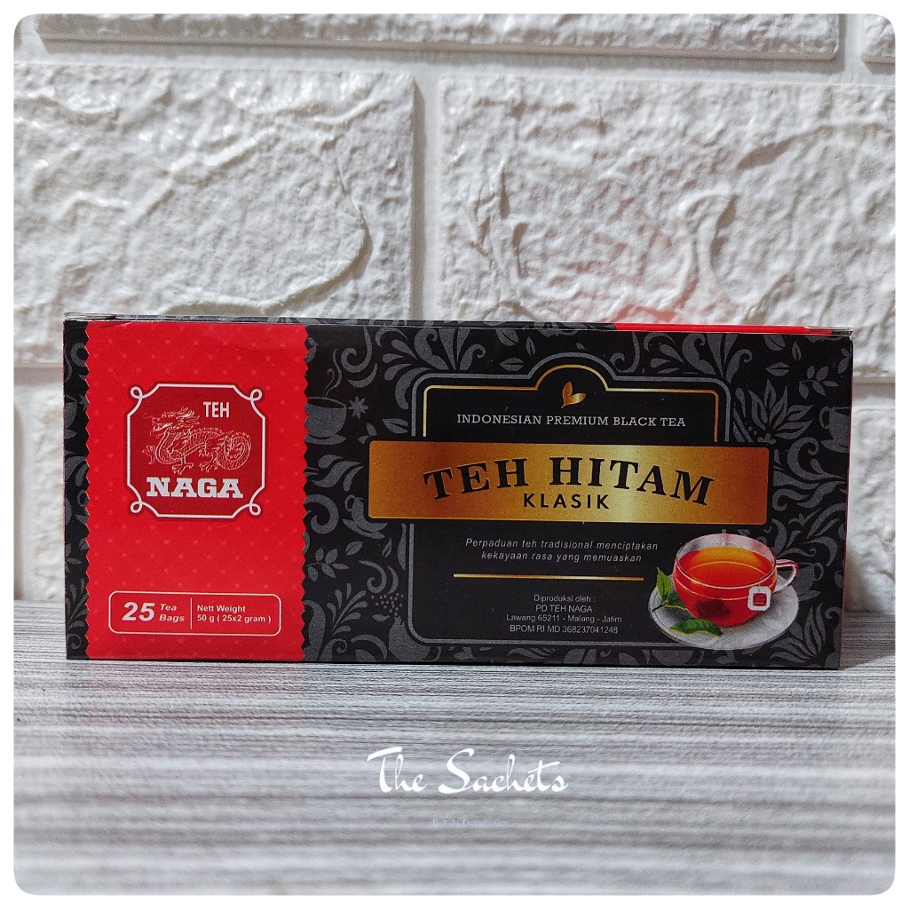 Jual Teh Naga Premium Black Tea Sachet | Shopee Indonesia