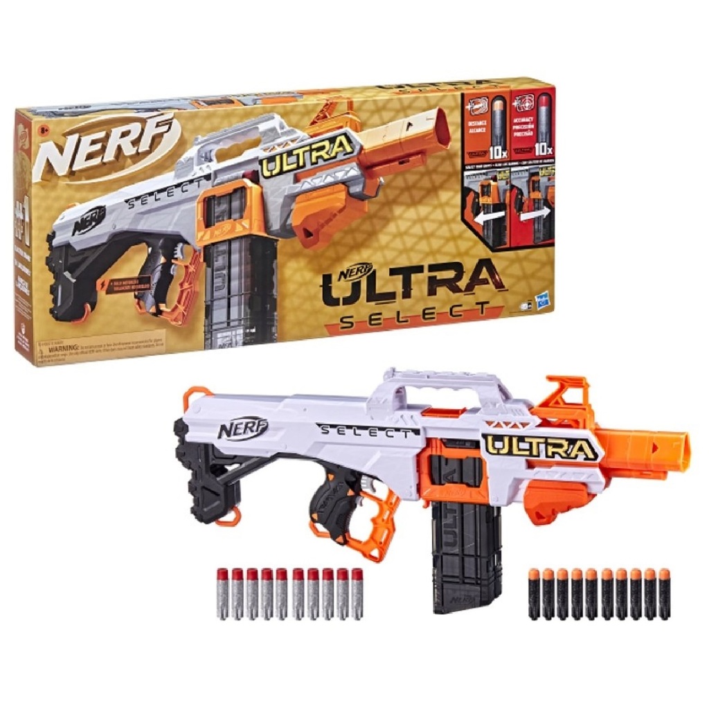 Jual NERF Ultra Select Motorized Blaster NRRF0959 | Shopee Indonesia