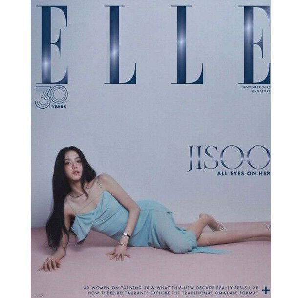 Jual Majalah ELLE Singapore Magazine 2023 November (Cover Jisoo