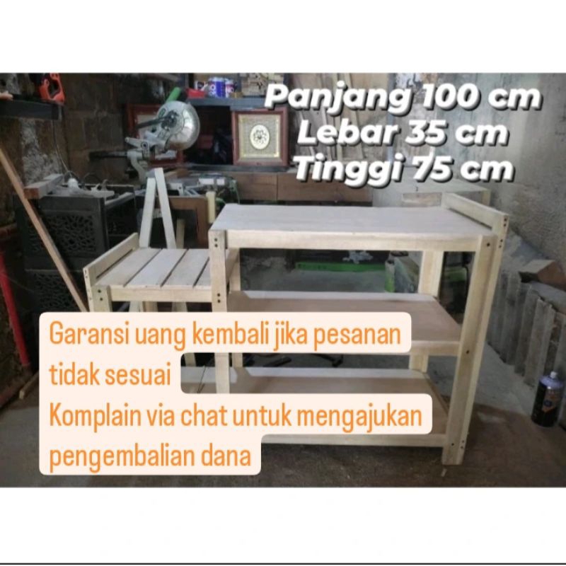 Jual MEJA RAK KOMPOR GAS DUA TUNGKU MEJA DAPUR MULTIFUNGSI | Shopee ...