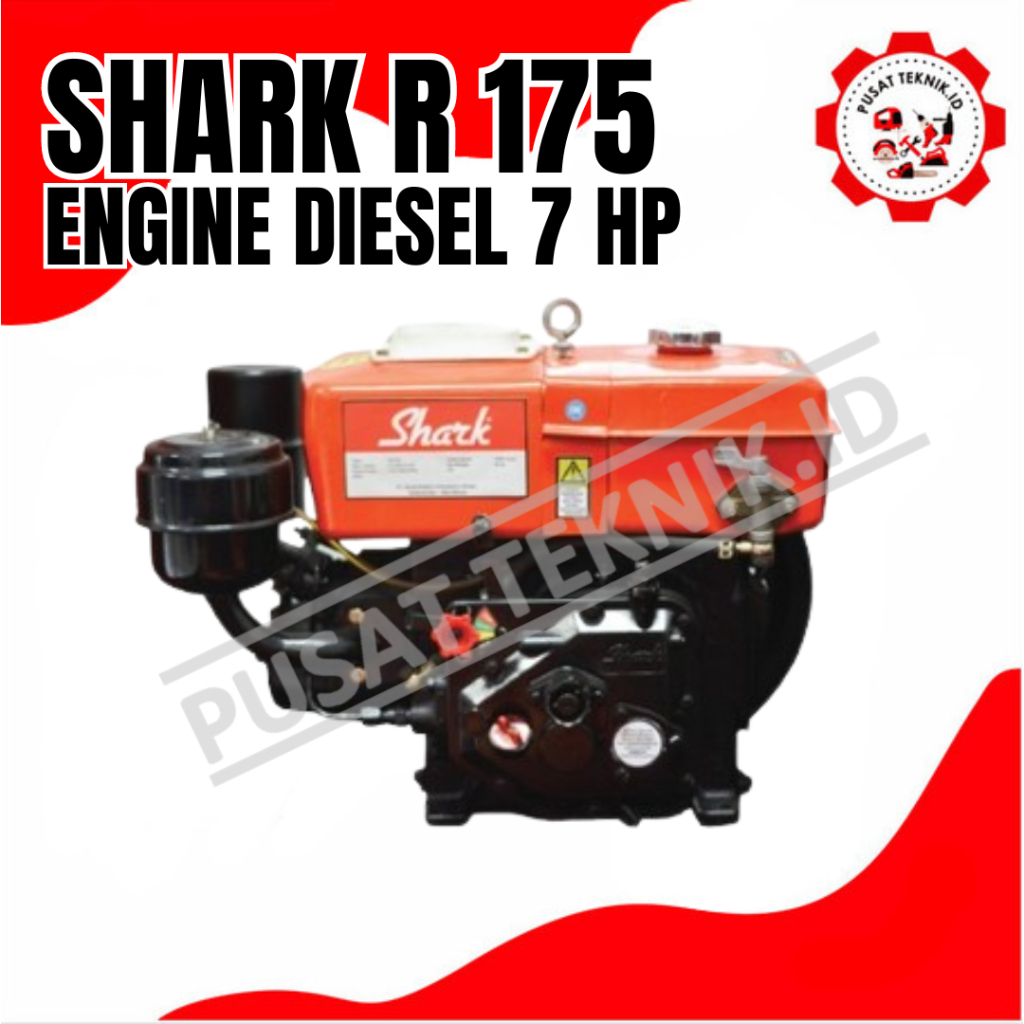 Jual SHARK DIESEL ENGINE R 175 / DONGHAI R175NL MESIN PENGGERAK DIESEL ...