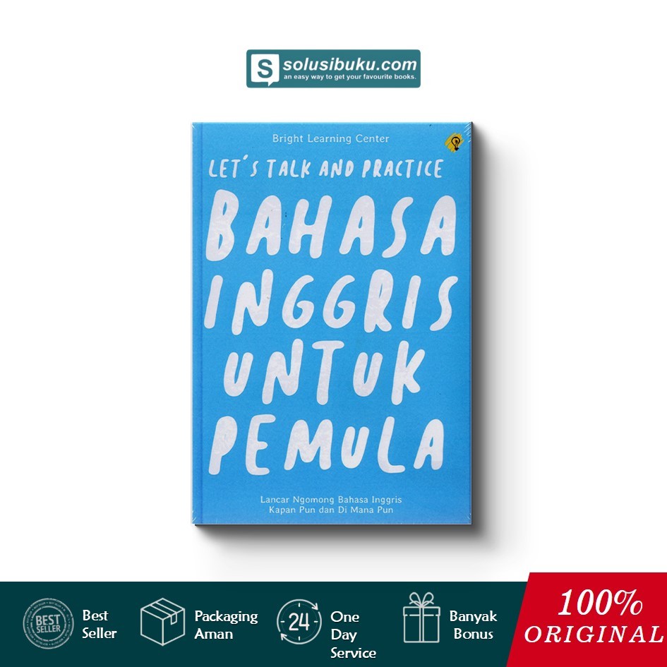 Jual Bahasa Inggris Untuk Pemula : Let's Talk And Practice (Bright ...