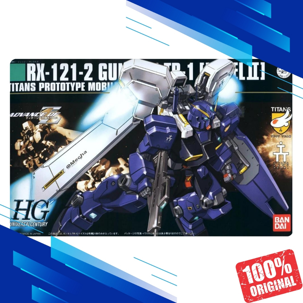 Jual HGUC RX-121-2 Gundam TR-1 [ HAZEL II ] ORIGINAL BANDAI | Shopee ...