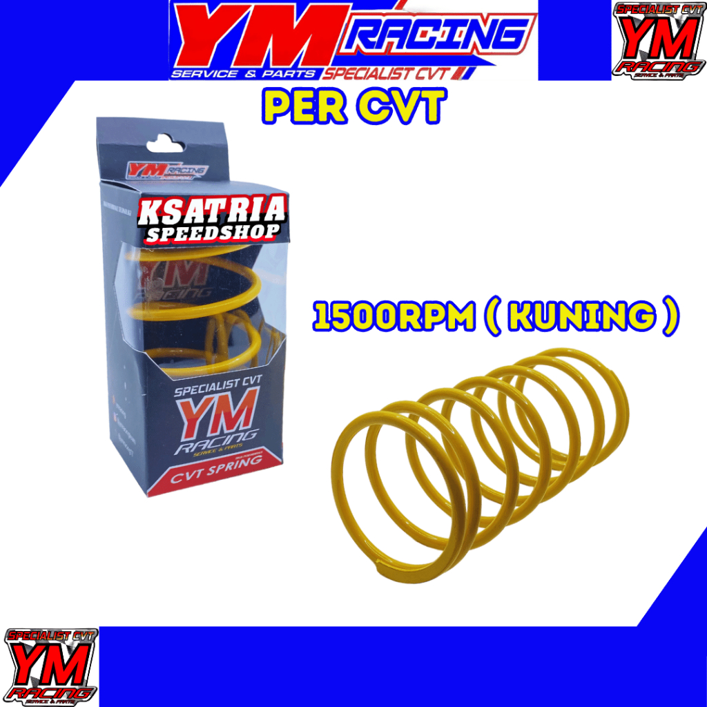 Jual PER CVT YM RACING 1500RPM ALL MATIC | CVT | (Beat/Mio/Vario/Scoopy ...