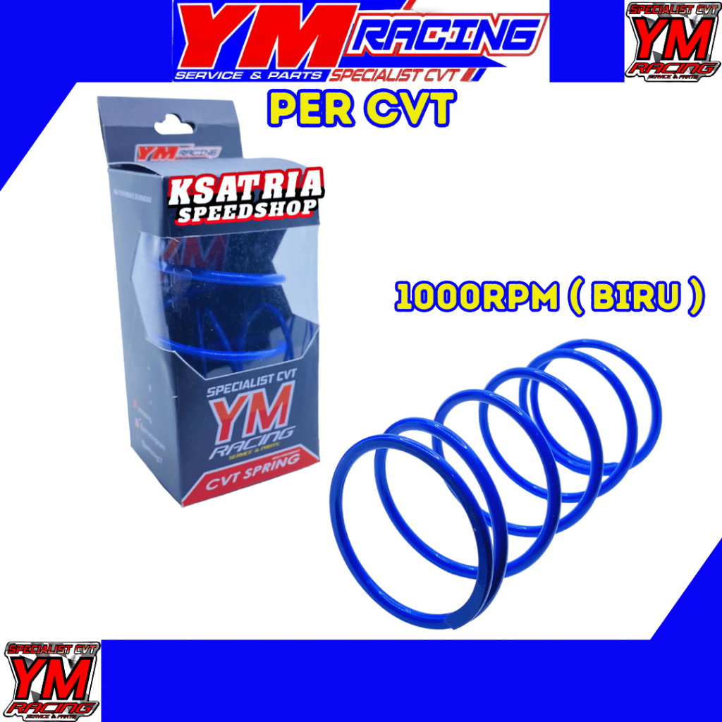 Jual PER CVT YM RACING 1000RPM ALL MATIC | CVT | (Beat/Mio/Vario/Scoopy ...