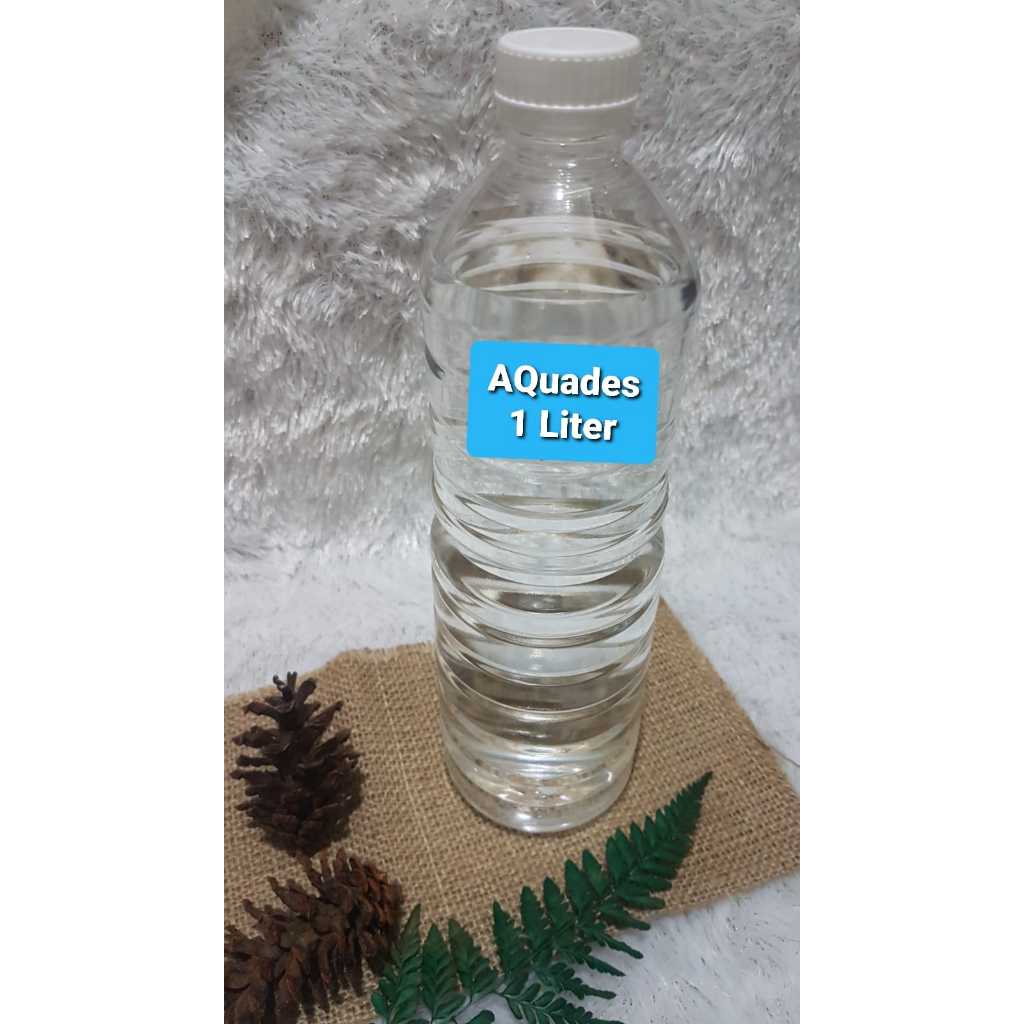 Jual Aquades Air Murni Liter Ph 6 Distilled Water 1 Liter Shopee Indonesia 4591