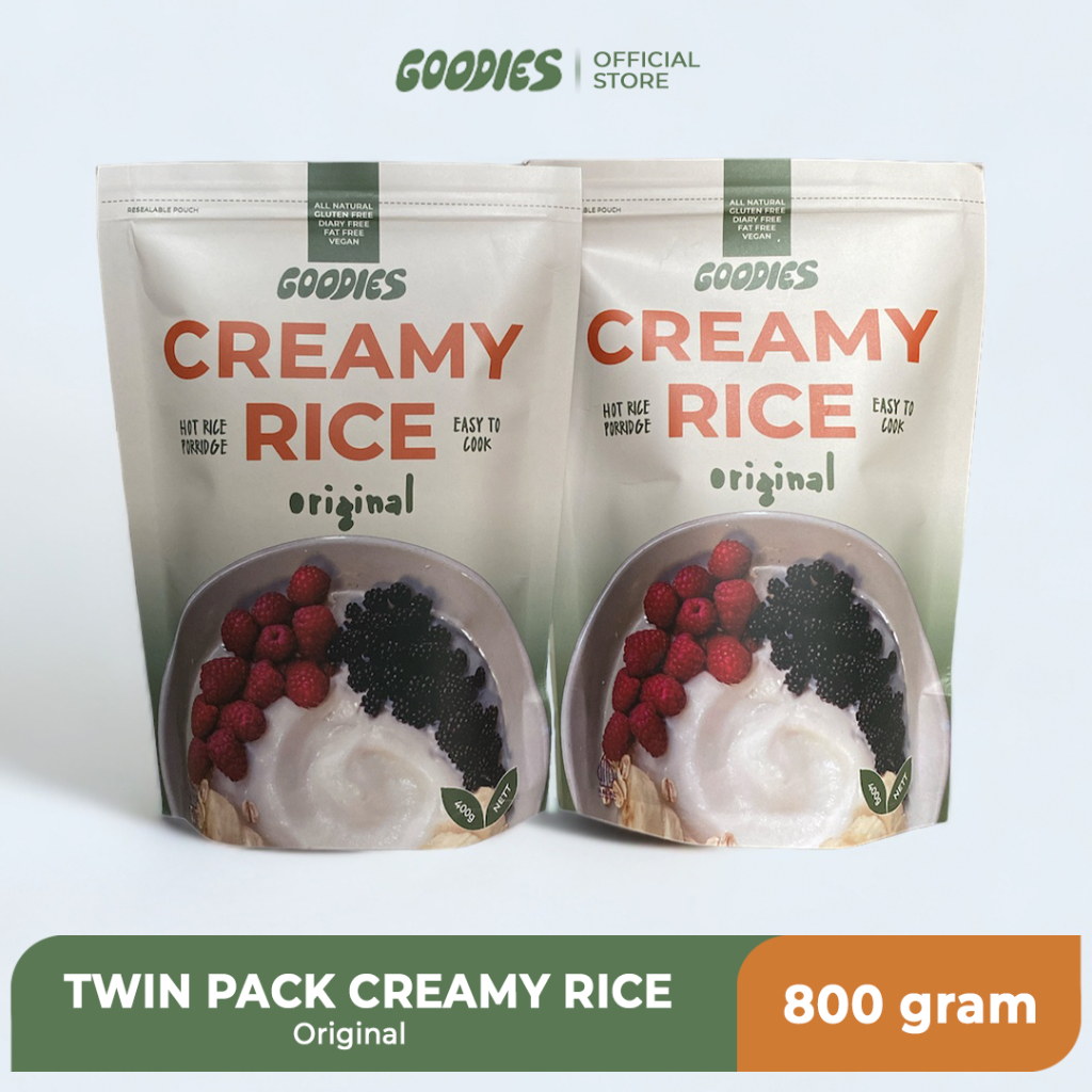 Jual Creamy Rice Original 400 gram - Twin Pack | Shopee Indonesia
