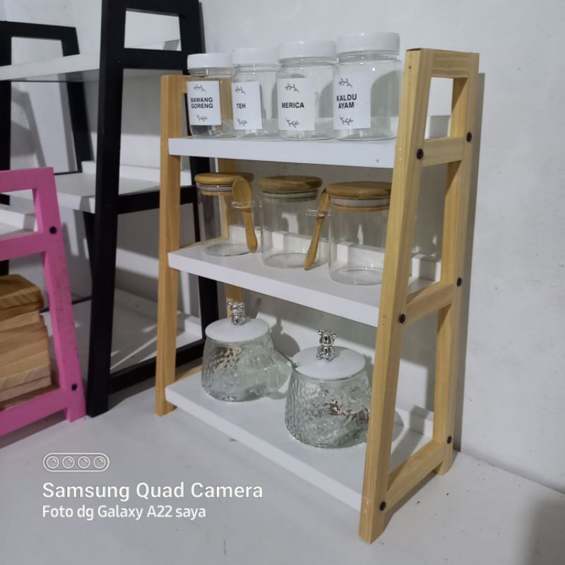 Jual Rak Bumbu Dapur Size MEDIUM || Rak Skincare || Rak Kosmetik ...