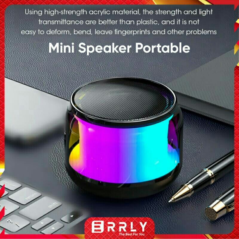 Jual Speaker Bluetooth Mini S300 LED Ligth Mode Portable Wireless Power ...