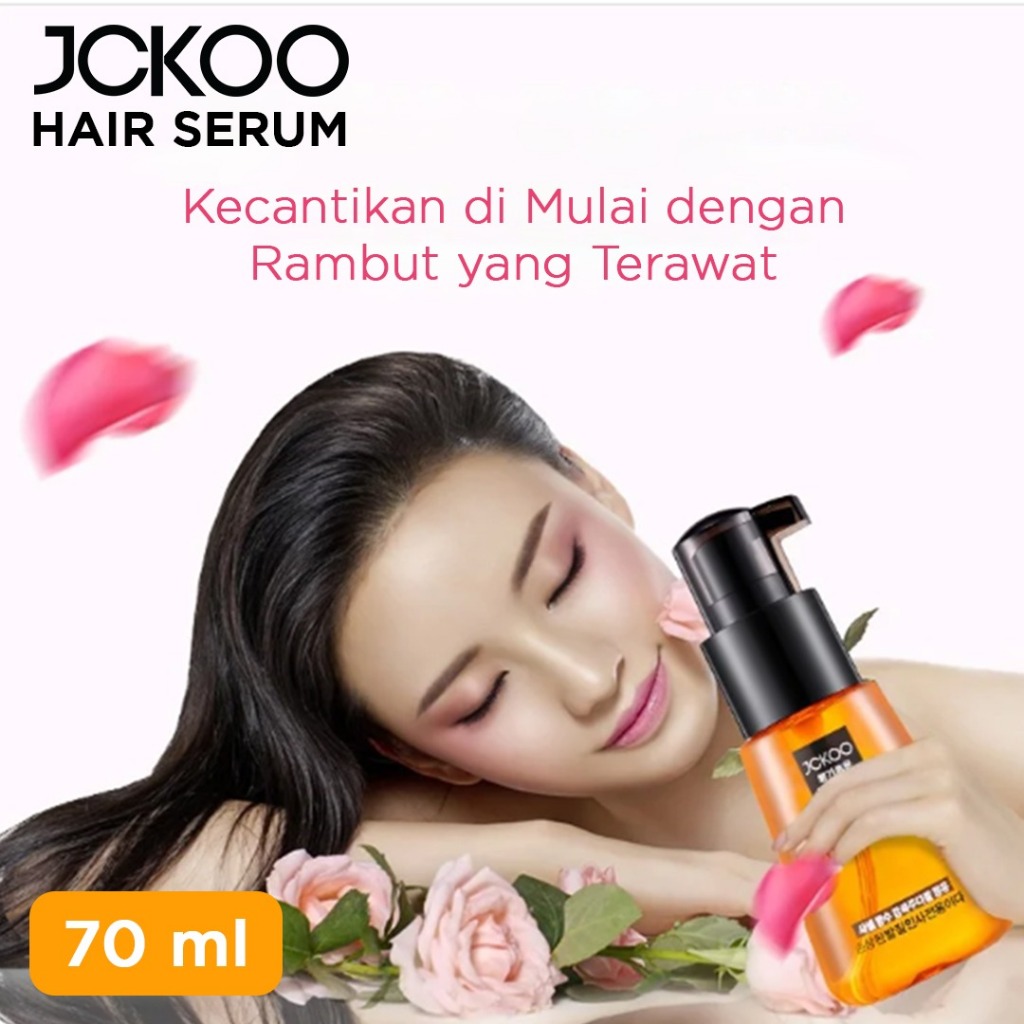 Jual JCKOO PERPECT HAIR OIL REPAIR SERUM VITAMIN RAMBUT 70 ML | Shopee ...