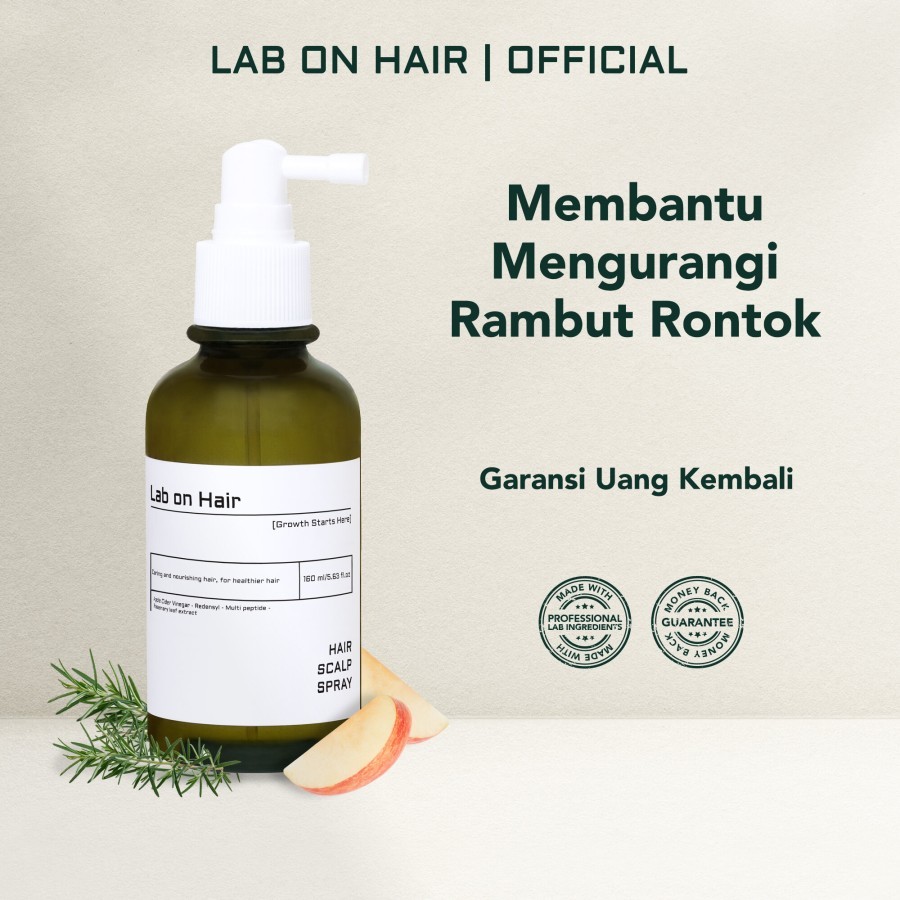 Jual Lab On Hair Scalp Spray - Tonic Rambut Spray Penguat Akar Rambut ...