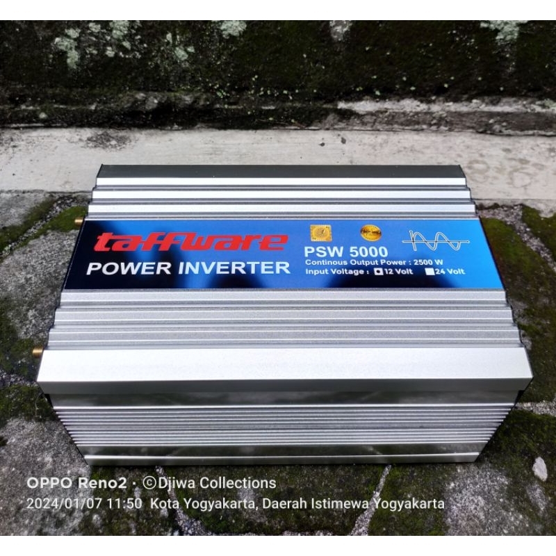 Jual ORIGINAL - Power Inverter TAFFWARE PSW 6000 Watt, Inverter 12 Volt ...