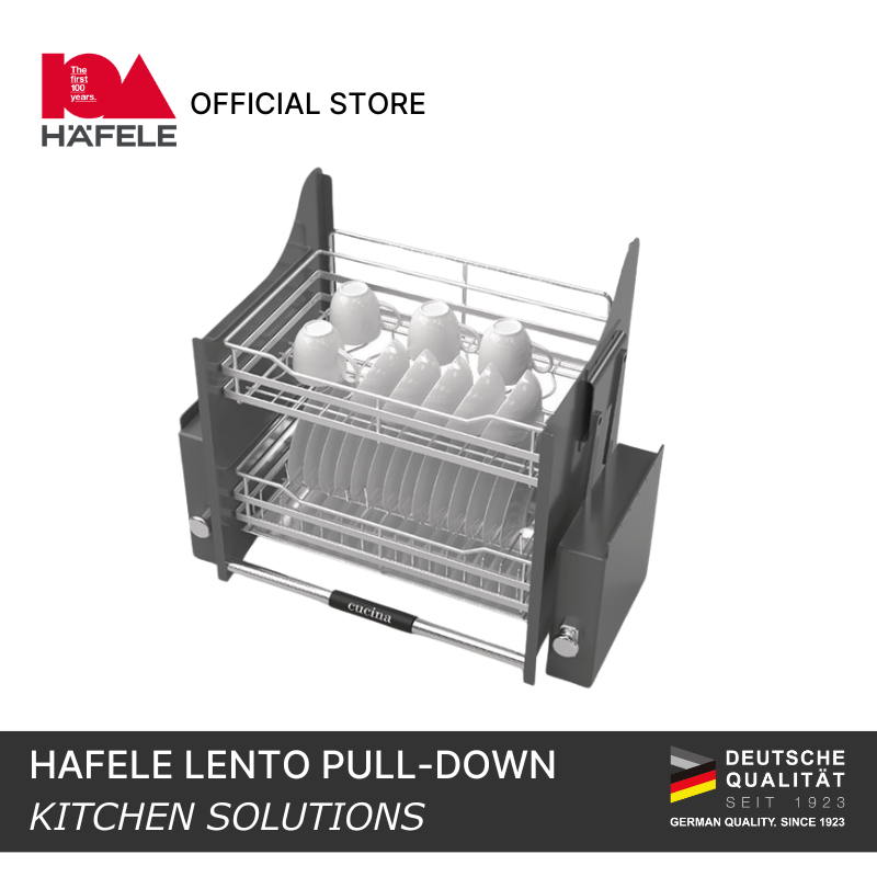 Jual Hafele PullDown Dish Rack Lento Rak Dapur Tarik 600 mm