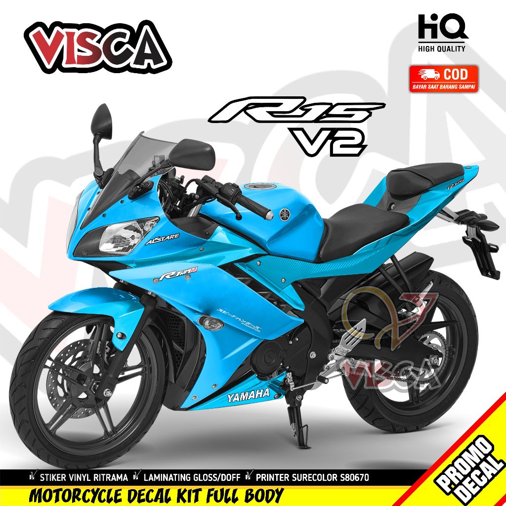 Jual Decal R15 V2 Full Body Dekal R15 V2 Stiker R15 V2 Full Body Keren ...
